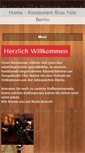 Mobile Screenshot of bluenileberlin.de