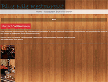 Tablet Screenshot of bluenileberlin.de